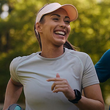 Woman jogging