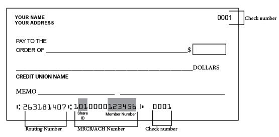example of a check